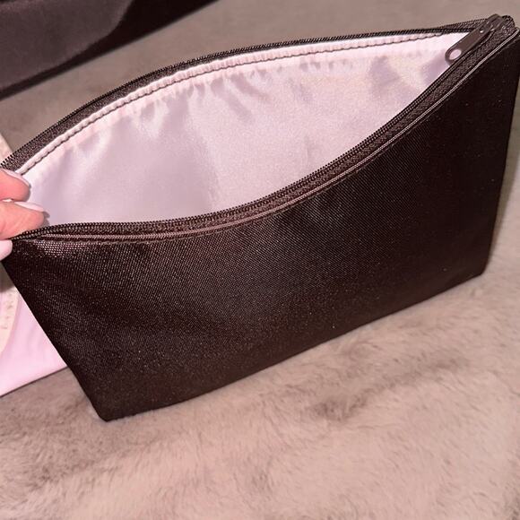 NWT Kalencom Silver Spoon Hannah's Messenger Diaper Bag Pink and Brown - Picture 7 of 12